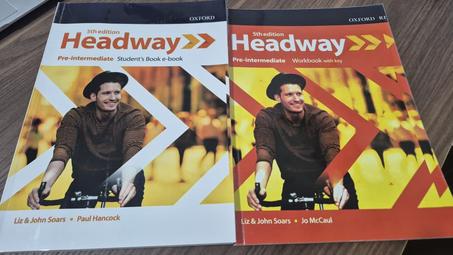 HEADWAY 5TH EDITION PRE-INTERMEDIATE B1 STUDENTBOOK+WORKBOOK