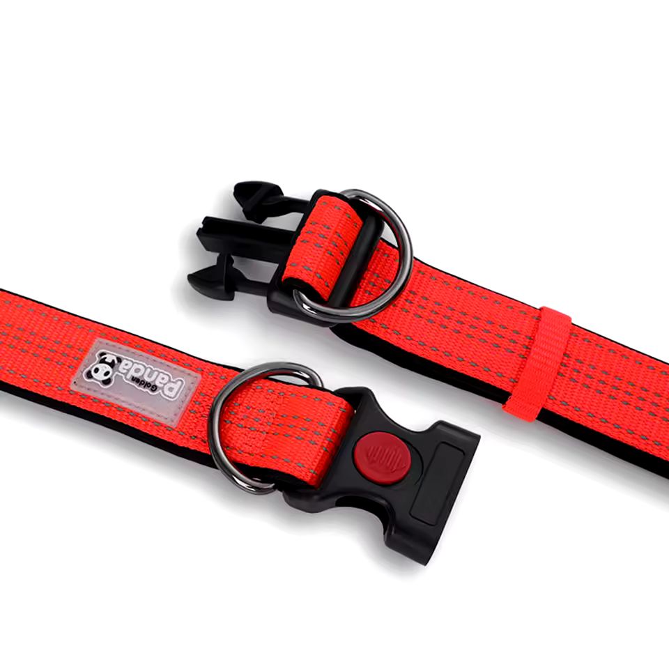 طوق أمان عاكس للكلاب والقطط – ألوان متعددة وتصميم قوي ومريح