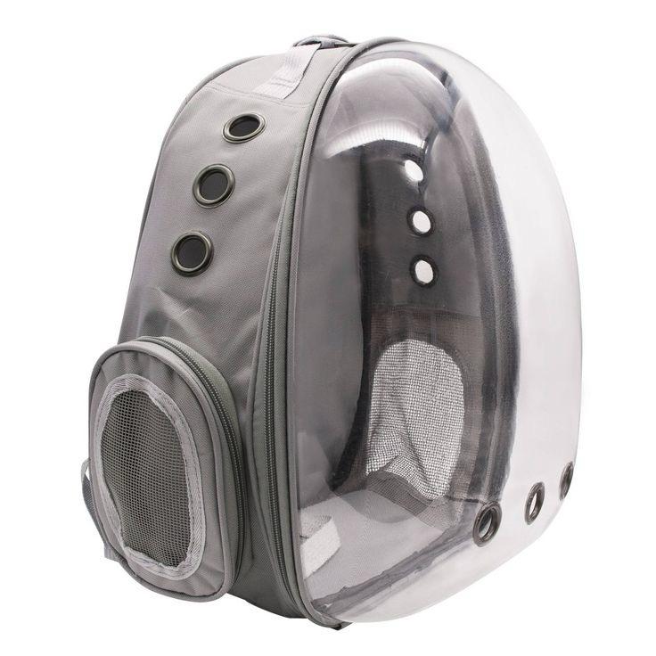 🎒حقيبة ظهر شفافة وموسعة لنقل الحيوانات الأليفة🐱🐶