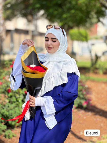 عباية "الماس+فولار" فخامة كتلبسيها 👑