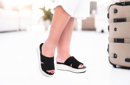 Sandales  stretch confort