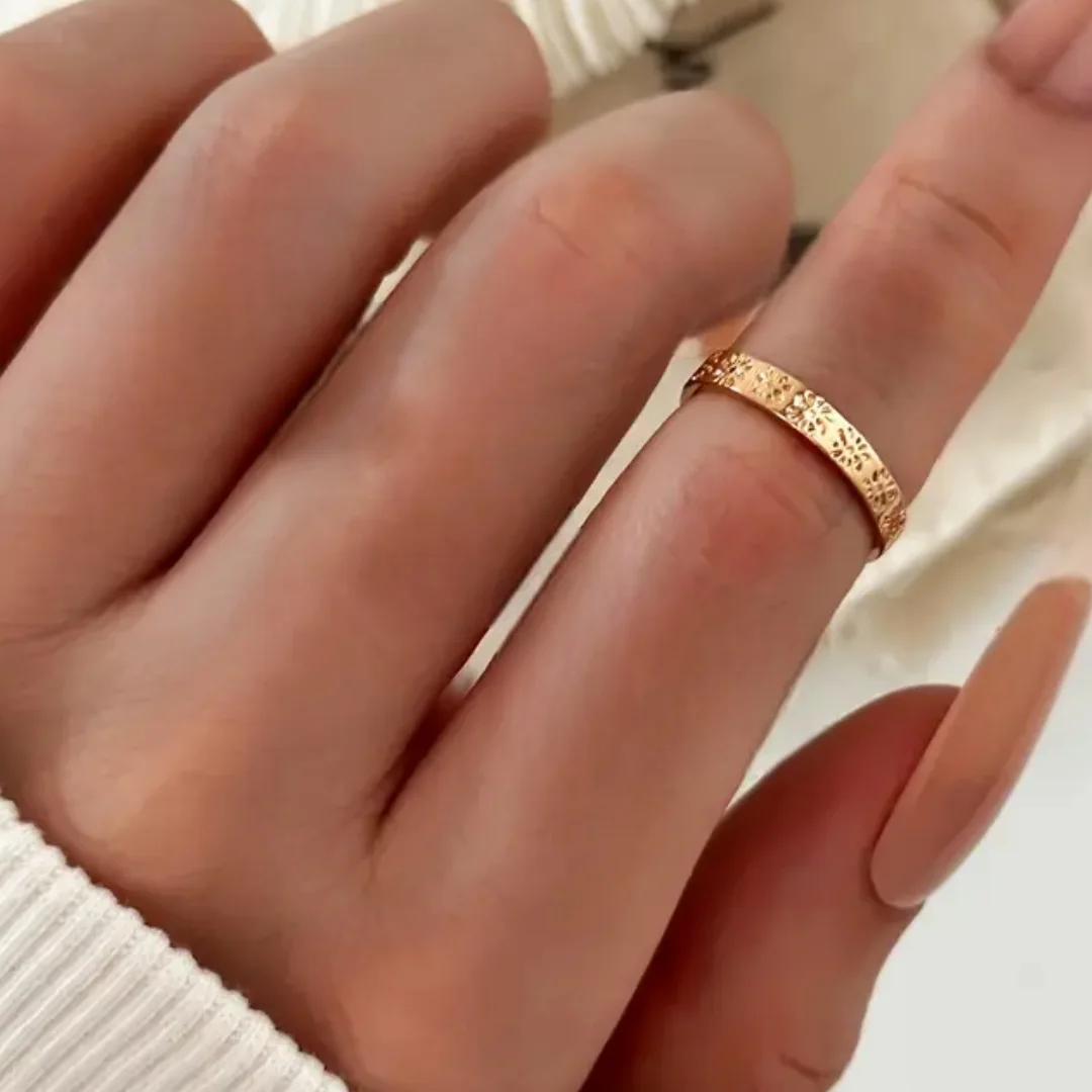 Bague en acier inoxydable