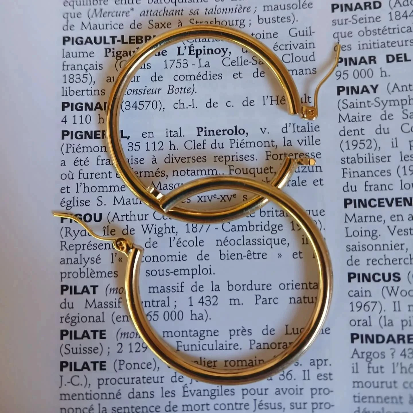 Boucles d'oreilles en acier inoxydable