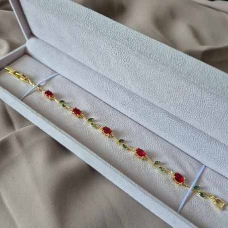 Bracelet Tulipe en acier inoxydable
