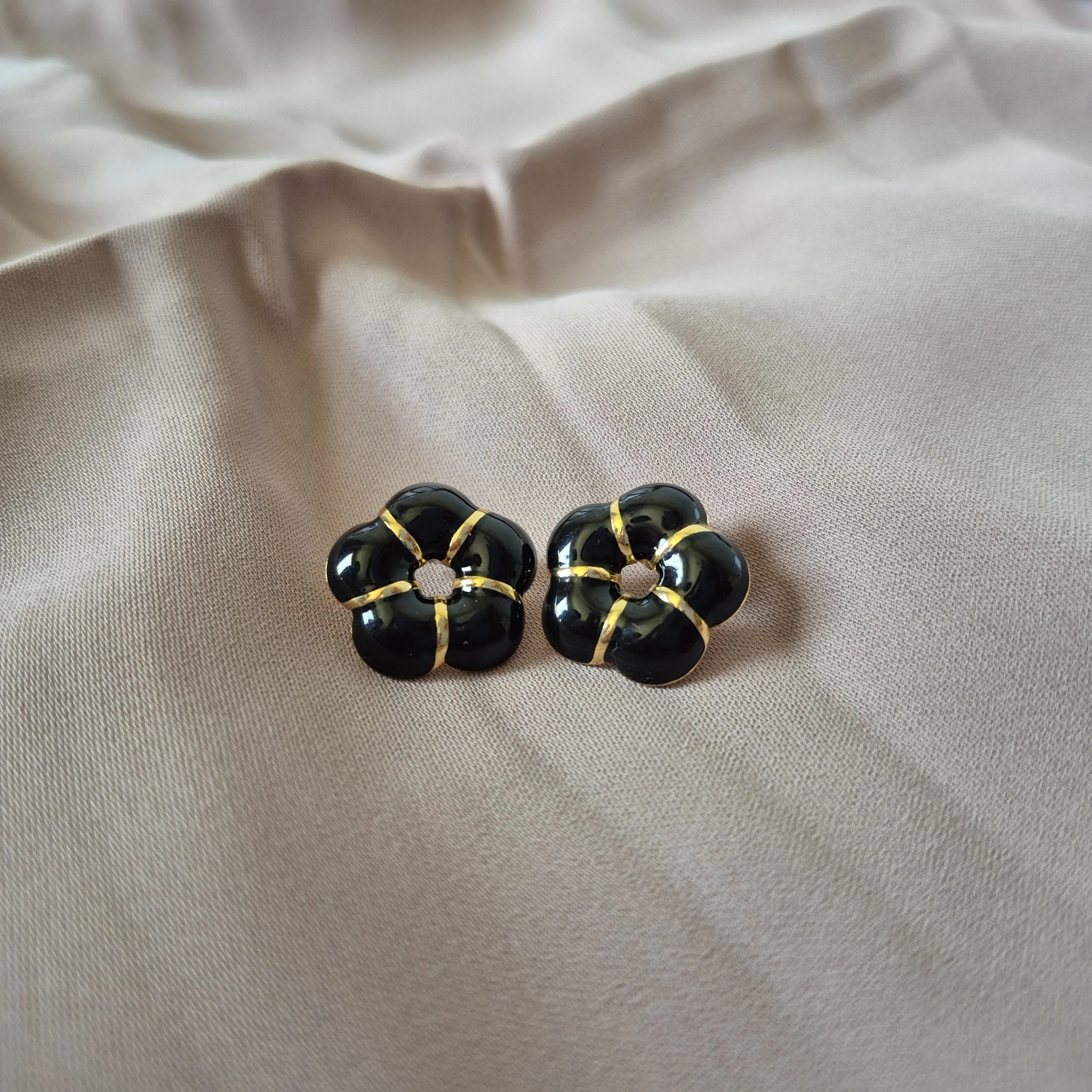Boucles d'oreilles Fle en acier inoxydable