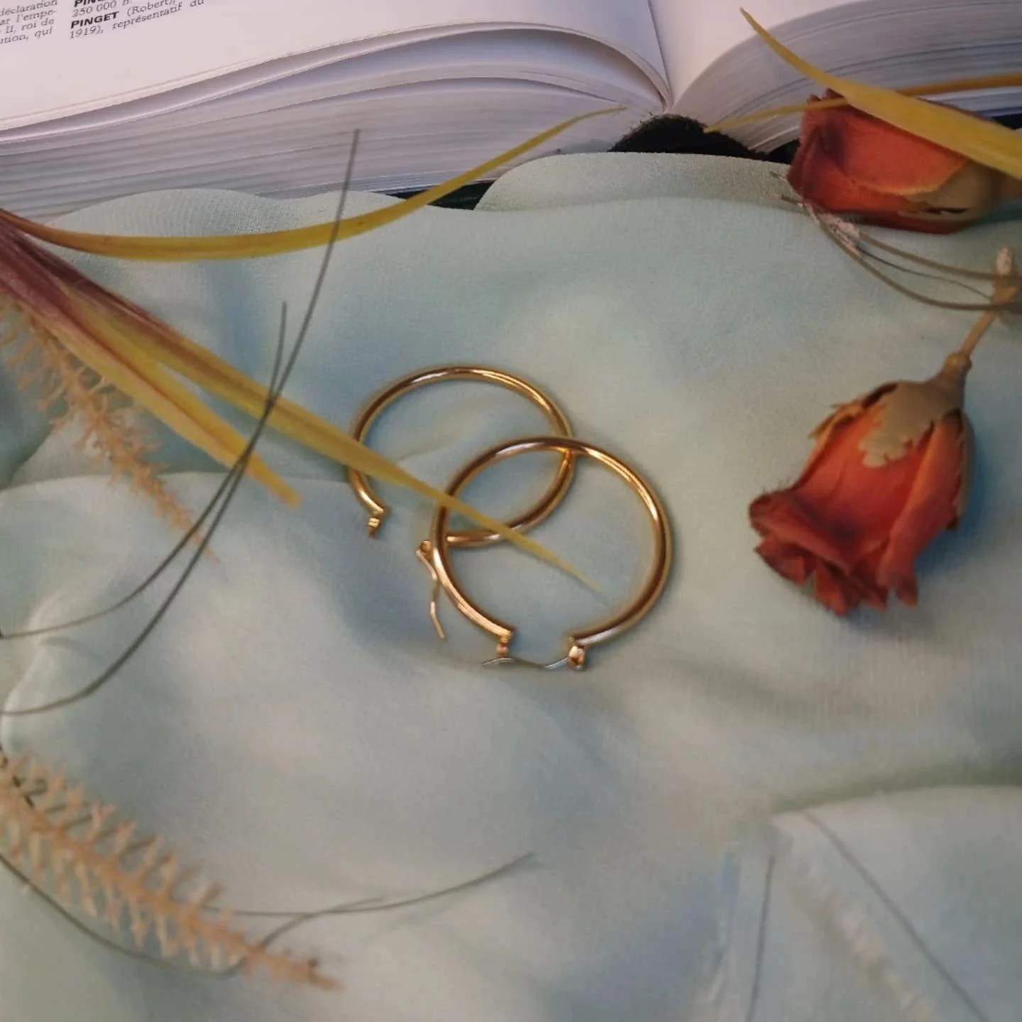 Boucles d'oreilles en acier inoxydable