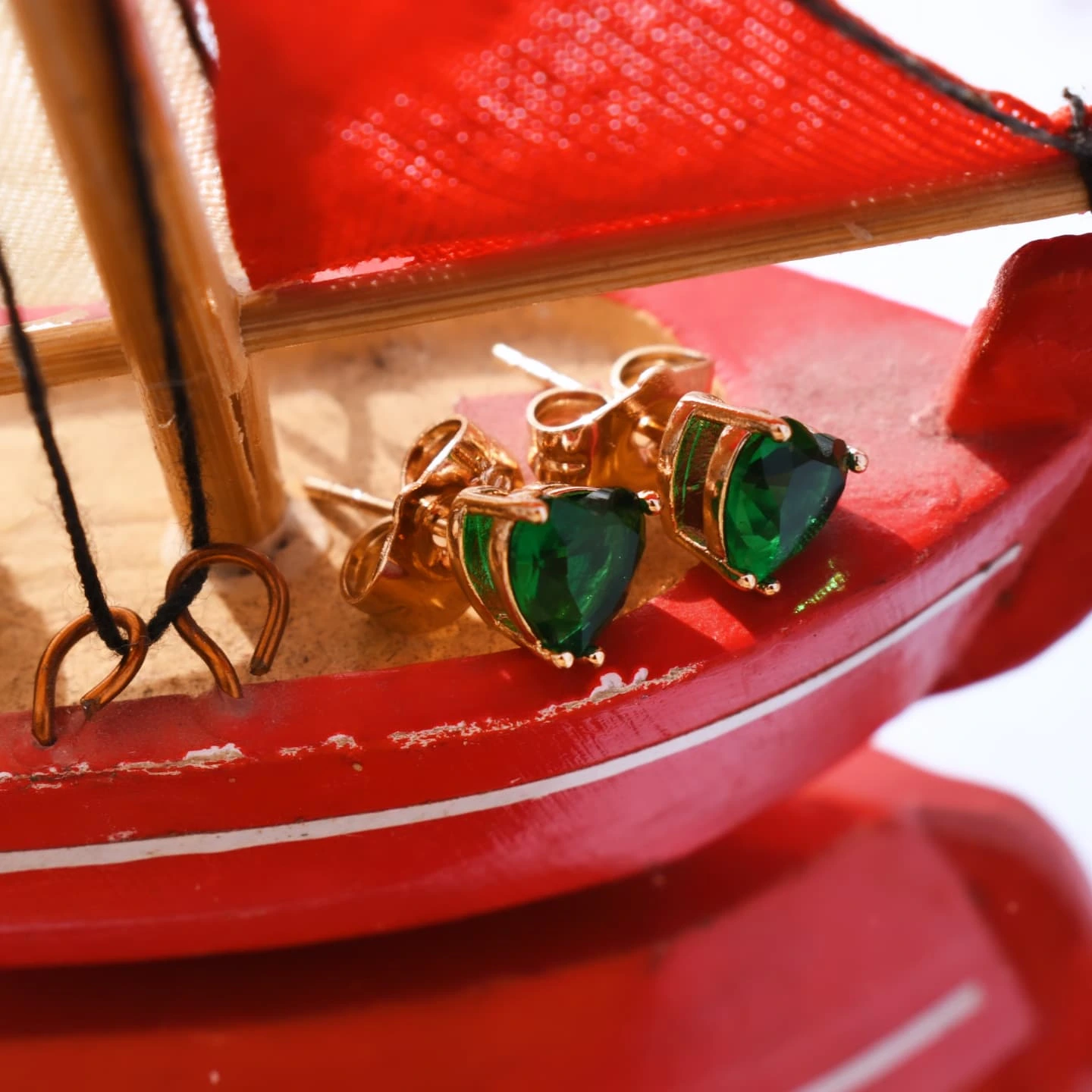 Boucles d'oreilles en acier inoxydable