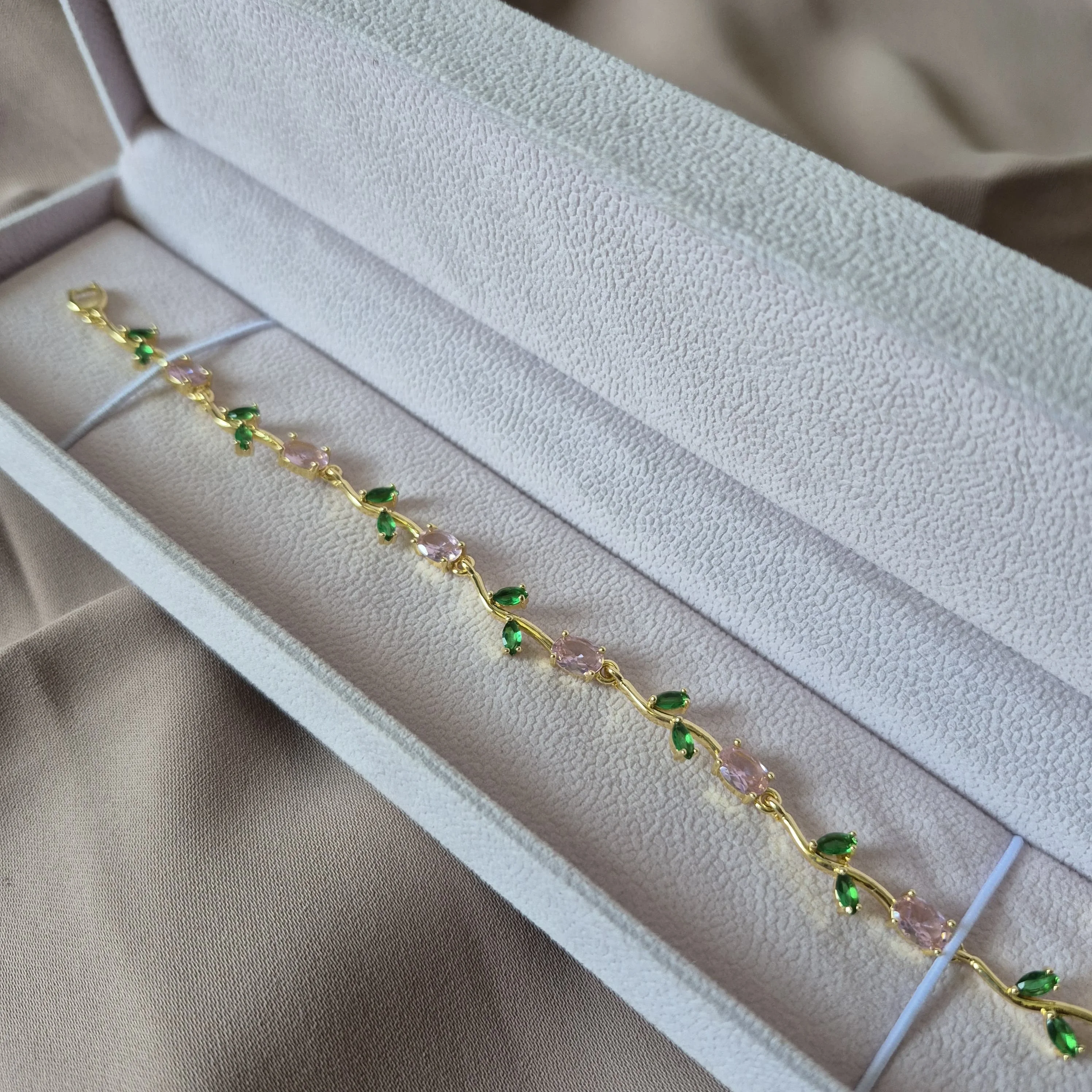Bracelet Tulipe en acier inoxydable