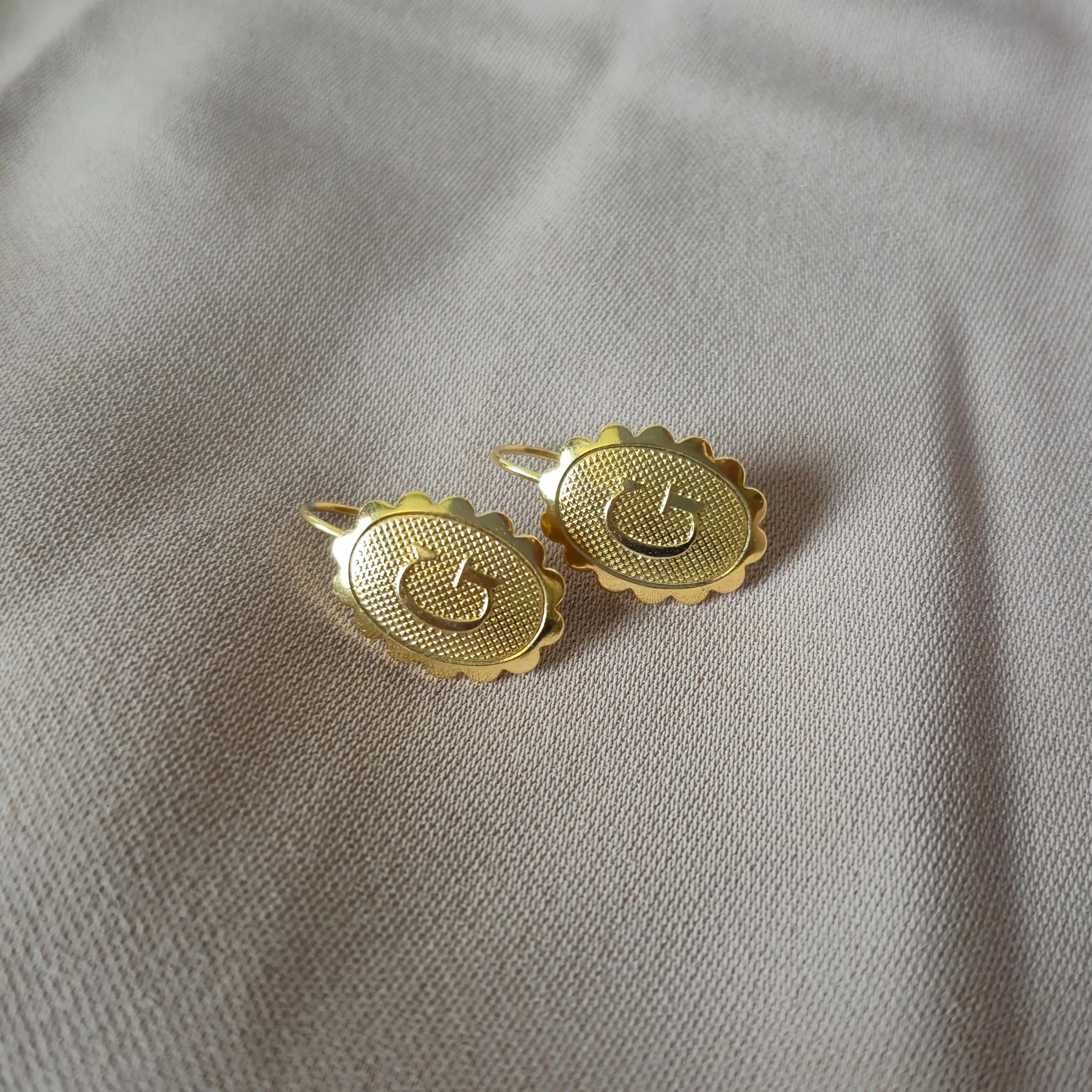 Boucles d'oreilles G made in USA