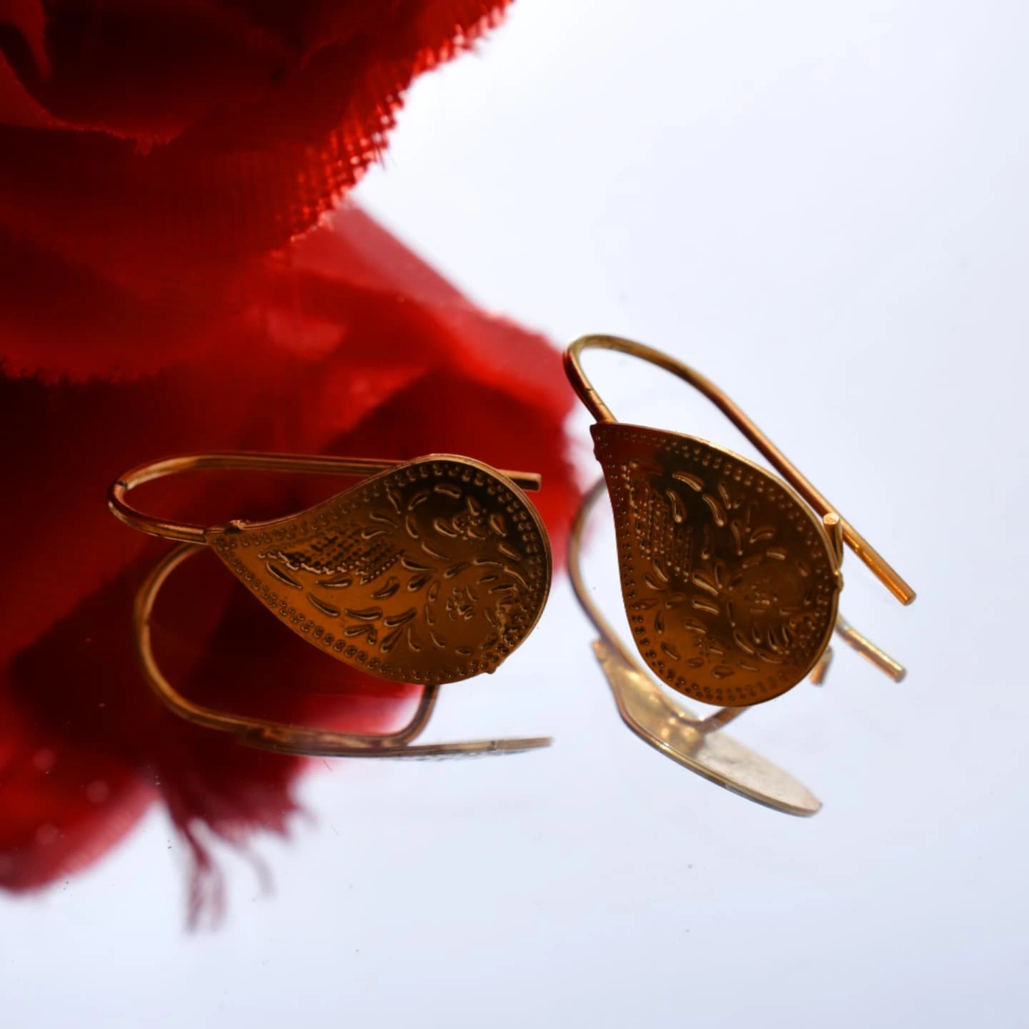 Boucles d'oreilles en acier inoxydable