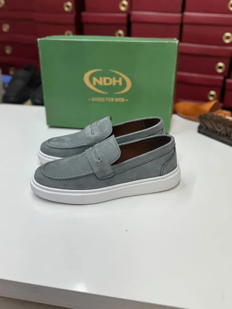 ballerine gris nubik