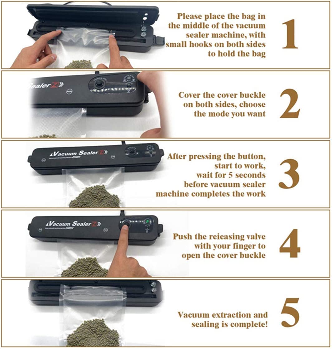 آلة تغليف الطعام المفرغ من الهواء متعددة الوظائف Multifunctional Food Vacuum Sealer