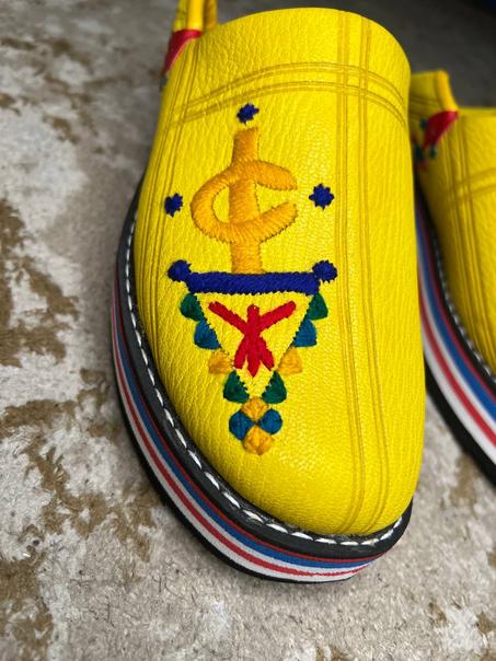 بلغة تزرزيت  التقليدية ❤️أصالة وأناقة فـ خطوة وحدة!