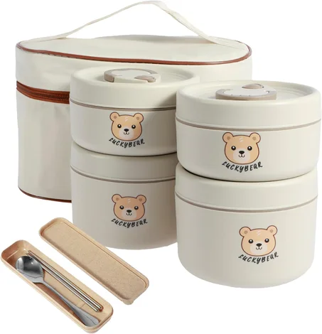 علبة طعام حرارية متعددة الطبقات