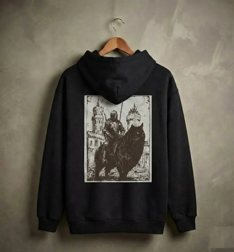 Old cat Hoodie