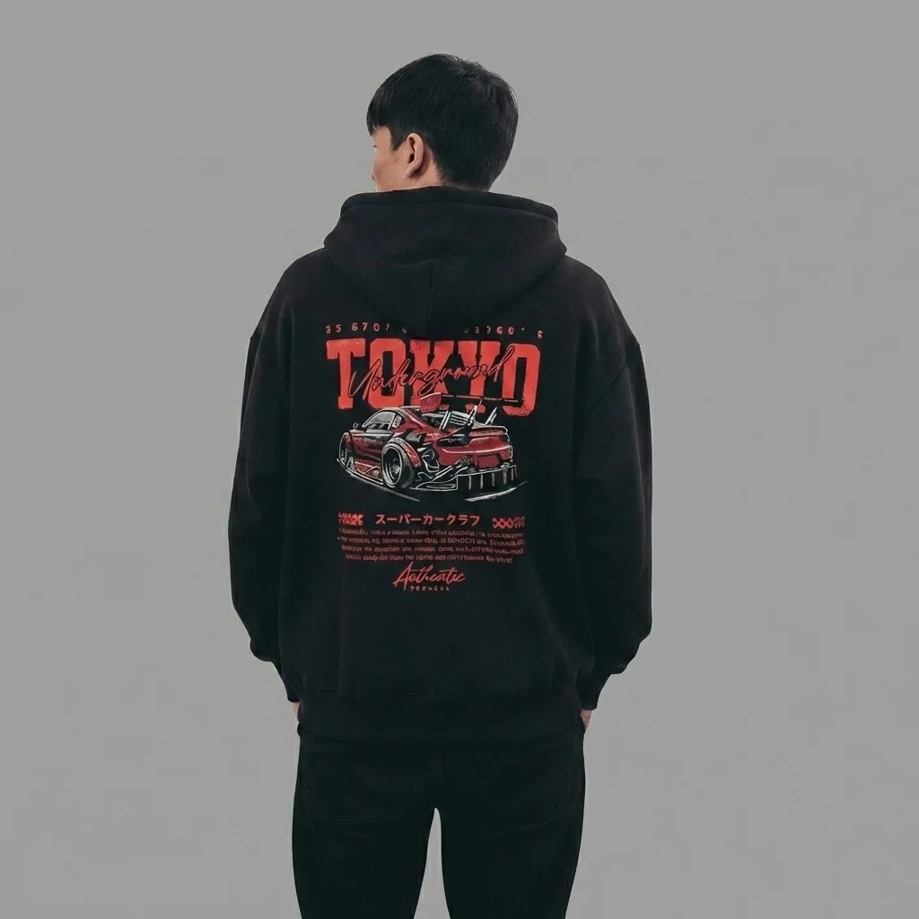 Tokyo car Hoodie