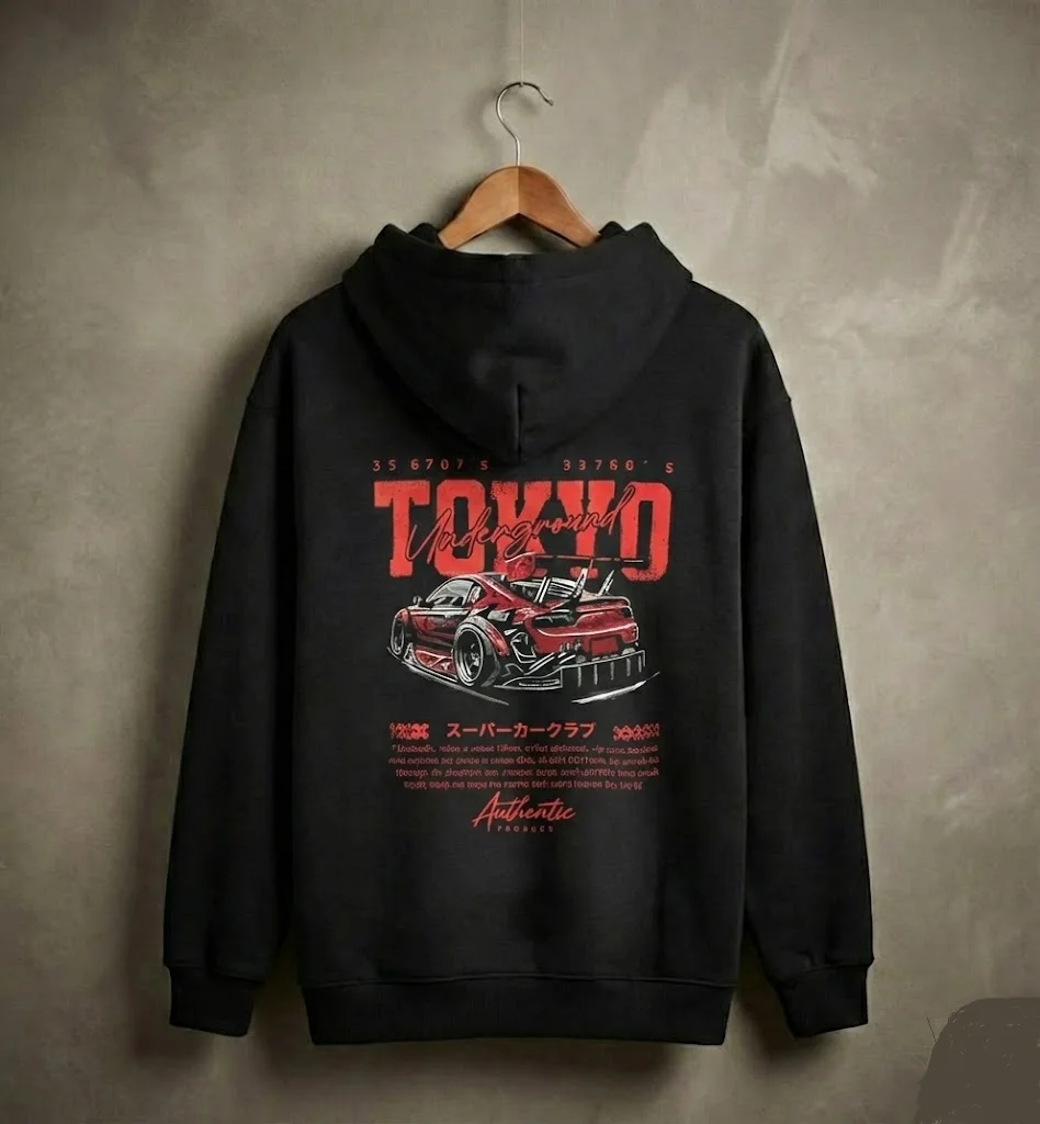Tokyo car Hoodie