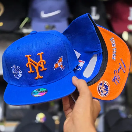 New York bleu et orange