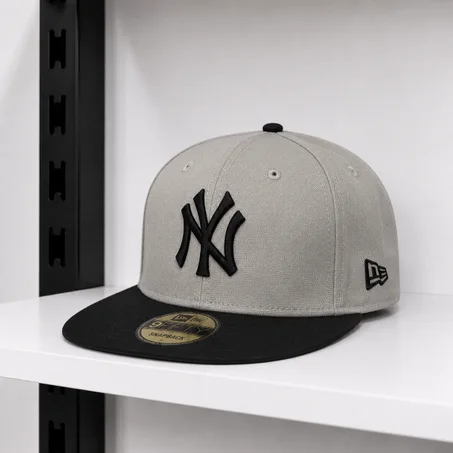 Casquette New york gris