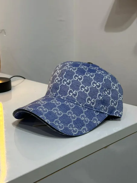 Casquette gucci bleu