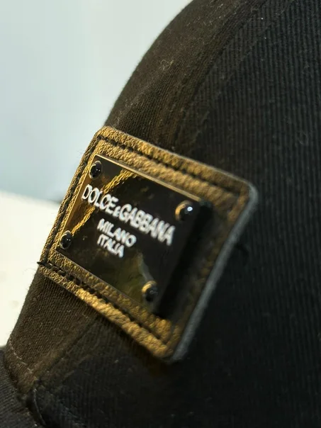 Casquette Dolce gabbana plaque