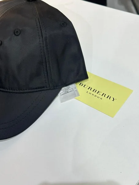 Casquette Burberry Black