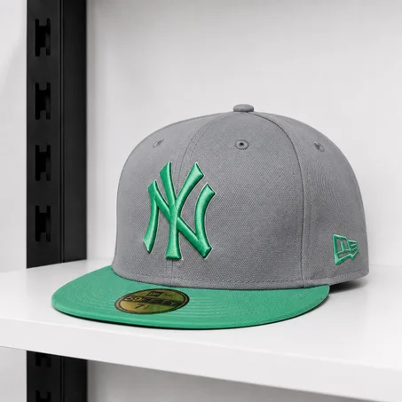 Casquette yanckees vert neon