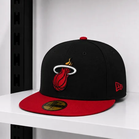 Casquette fire ball red