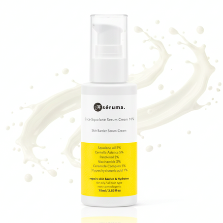 Cica-Squalane Serum Cream 10%