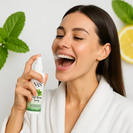 رشاش التخلص من رائحة الفم الكريهة