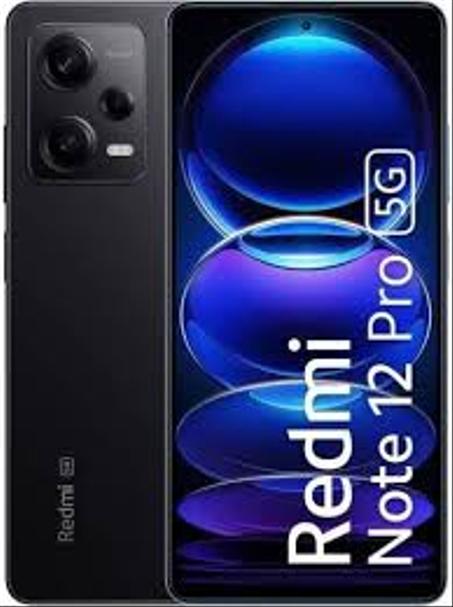 ريدمي نوت 12بررو 5Gمستعمل شبه جديد مستورد 256GB RAM8PLIS4