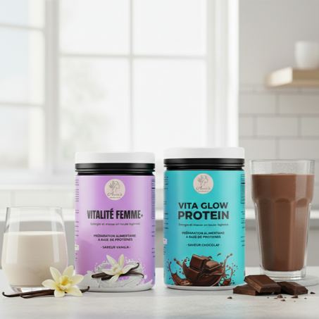 باك البروتين المزدوج – فيتا غلو + فيتاليتـي فام+