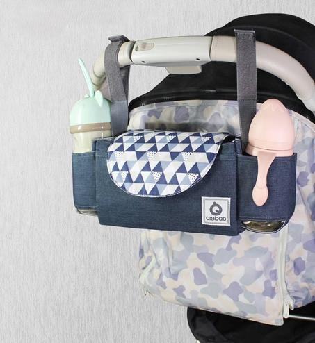 منظم عربة الاطفال متعدد الجيوب