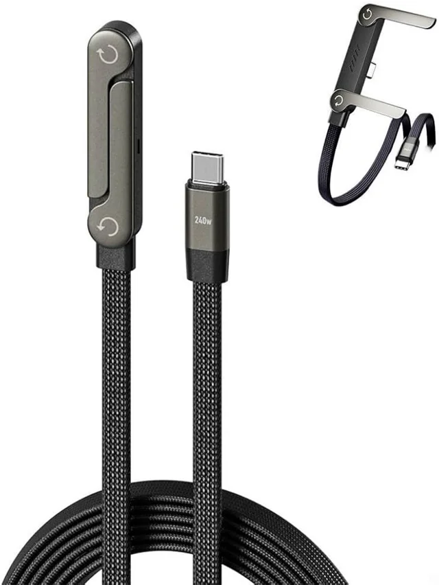 كابل شحن الهاتف 2 في 1 cable chargeur