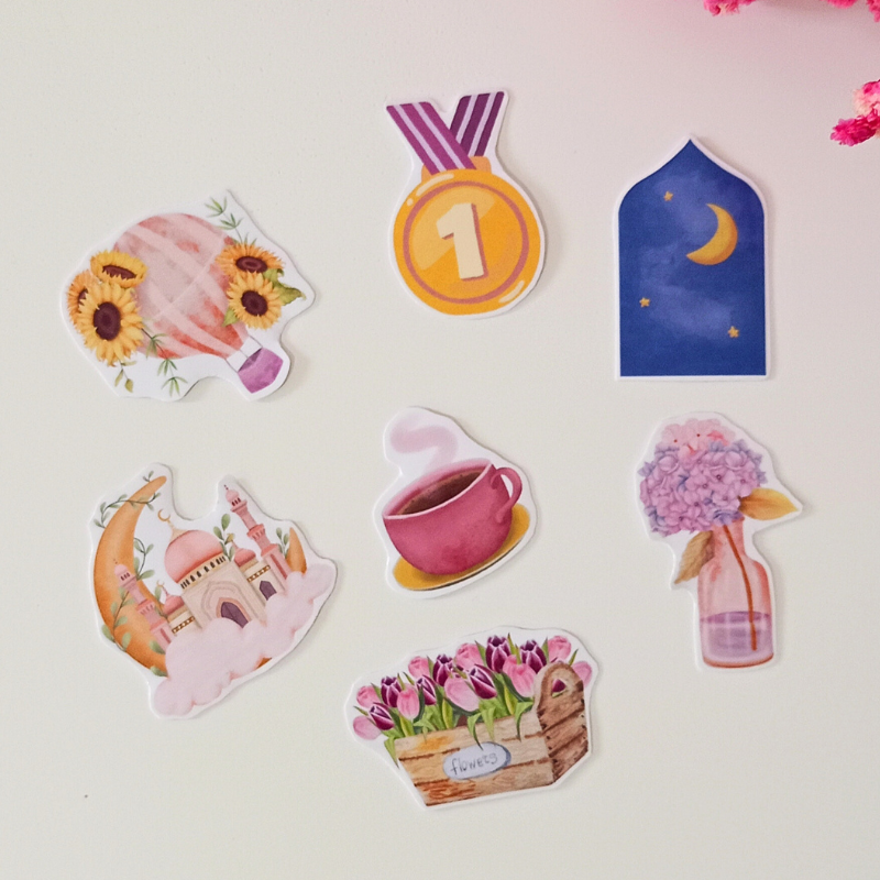 مجموعة ملصقات 4