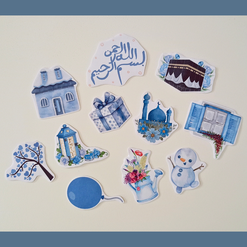 مجموعة ملصقات 3