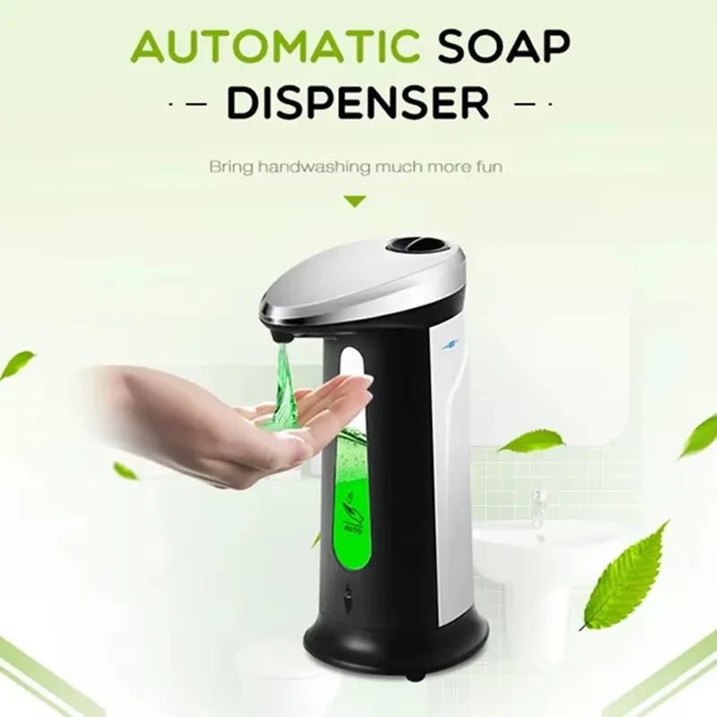 🧼 موزع الصابون الأوتوماتيكي بدون لمس