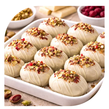 Datte chocolat Blanc