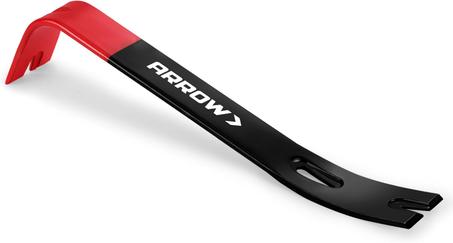 ARROW - Barra de palanca y extractor de clavos de acero al carbono resistente, palanca de barra plana con diseño forjado resistente al óxido, herramienta multiusos para palanca, levantar, ras