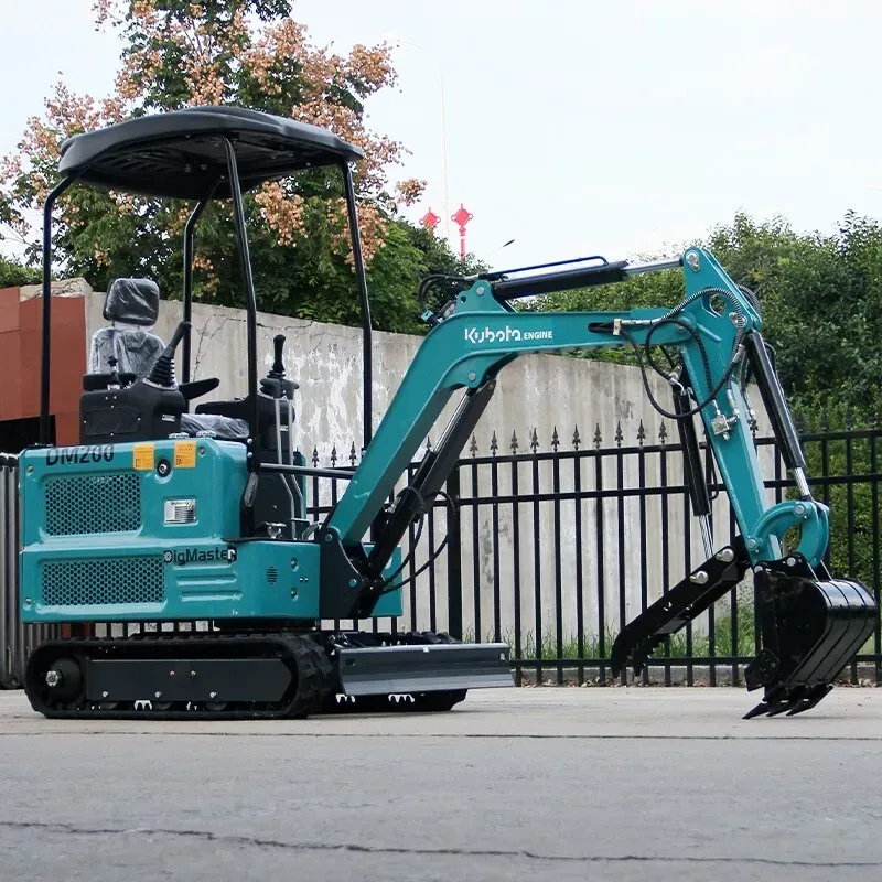 A Mini Excavator 1.8Ton w/Kubota Diesel Engine Hydraulics Digger USA Stock New