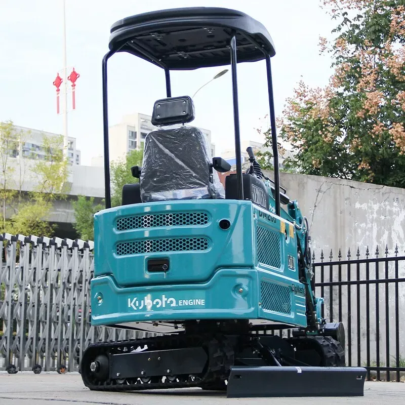 A Mini Excavator 1.8Ton w/Kubota Diesel Engine Hydraulics Digger USA Stock New