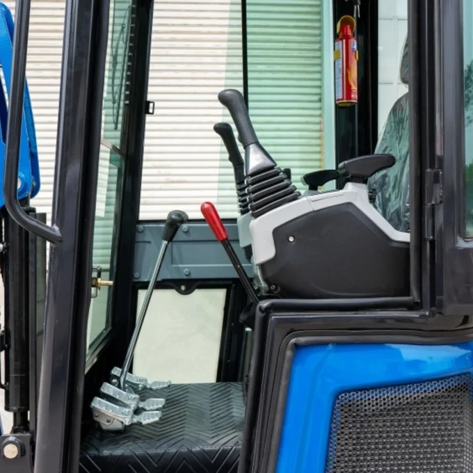 TYPHON 18 FLEX PRO 1.8 Ton Mini Excavator – Powered by Kubota D722 Diesel Engine | EPA Certified USA