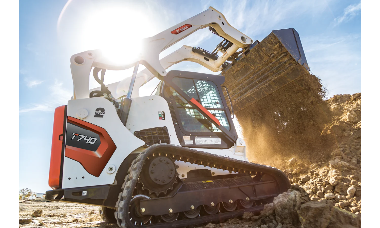 T740 Compact Track Loader