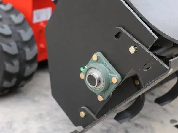 Skid Steer Loader Rotary Plow Tiller Attachment USA