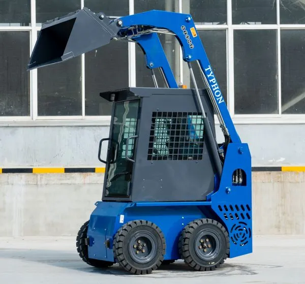 Brand New TYPHON STOMP Mini Skid Steer Kubota D1105 Diesel EPA Engine USA