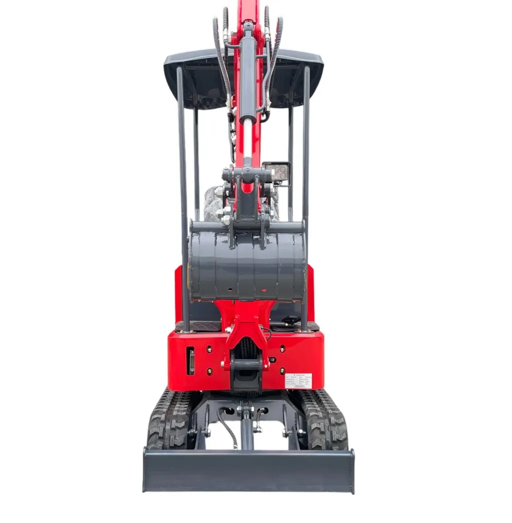 TYPHON TERROR ONE STORM 1 Ton Mini Excavator Trench Digger with Hydraulic Oil Cooler Canopy & Wide Bucket Ideal for Garden, Farm, Park & Road Work Digging, Drilling, Bull-Dozing