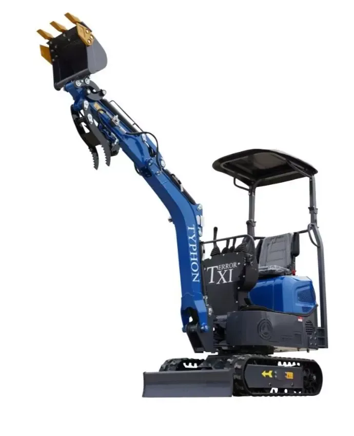 TERROR XI Mini Excavator 1 Ton Digger 13.5hp Gas Tracked Crawler B&S EPA Engine