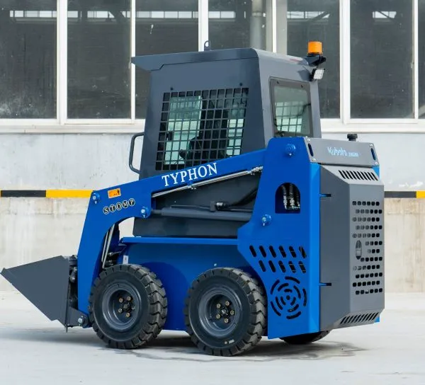 Brand New TYPHON STOMP Mini Skid Steer Kubota D1105 Diesel EPA Engine USA