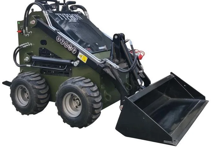 Skid Steer Loader Wheeled 22.1 HP Honda EPA Gasoline Engine for Gardens, Farming