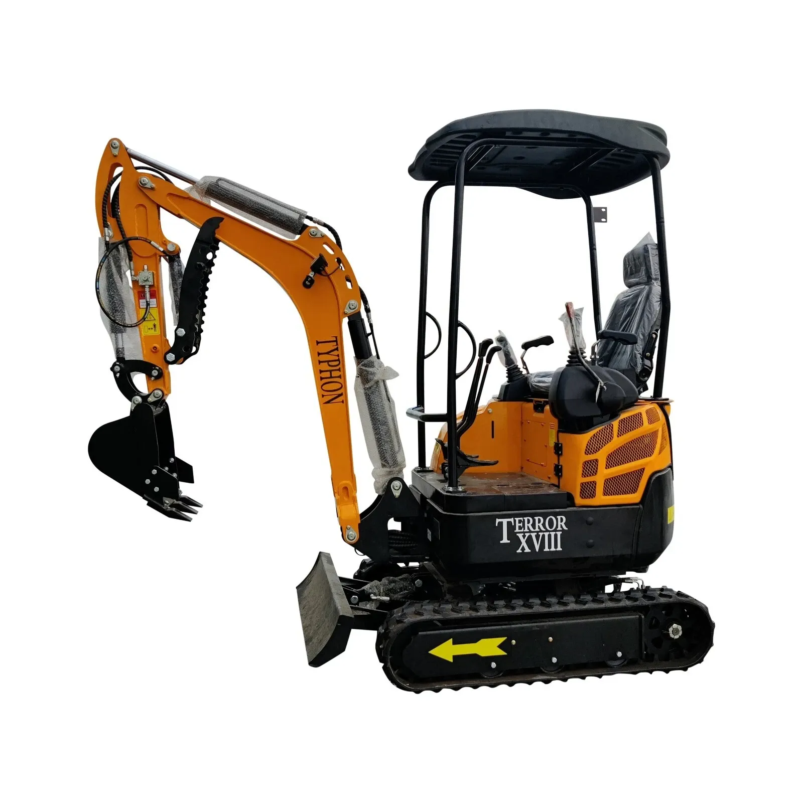 4,000 lbs Terror XVIII Mini Excavator, EPA KUBOTA D902 Engine